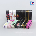 golden and silver lamination lipstick mach box with private labels